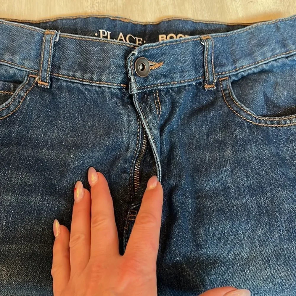 Children’s place boys bootcut blue jeans size 16